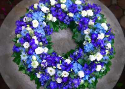 Sommerkranz Blau Weiss